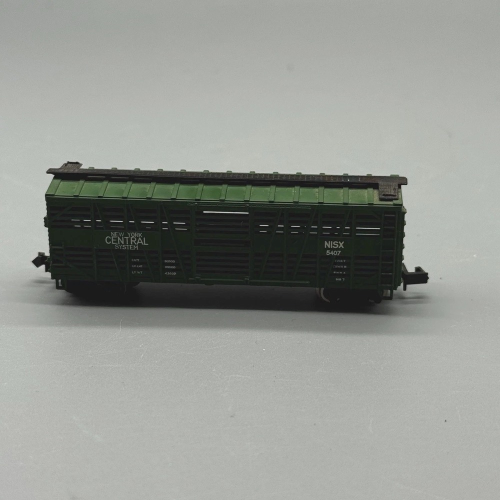 Atlas N Scale 2252 New York Central Despatch Stock Cattle Car NISX 5407